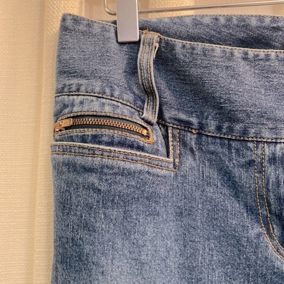 Women’s Cache Cotton & Spandex Wide Leg Jeans Size 6 - Picture 4 of 8